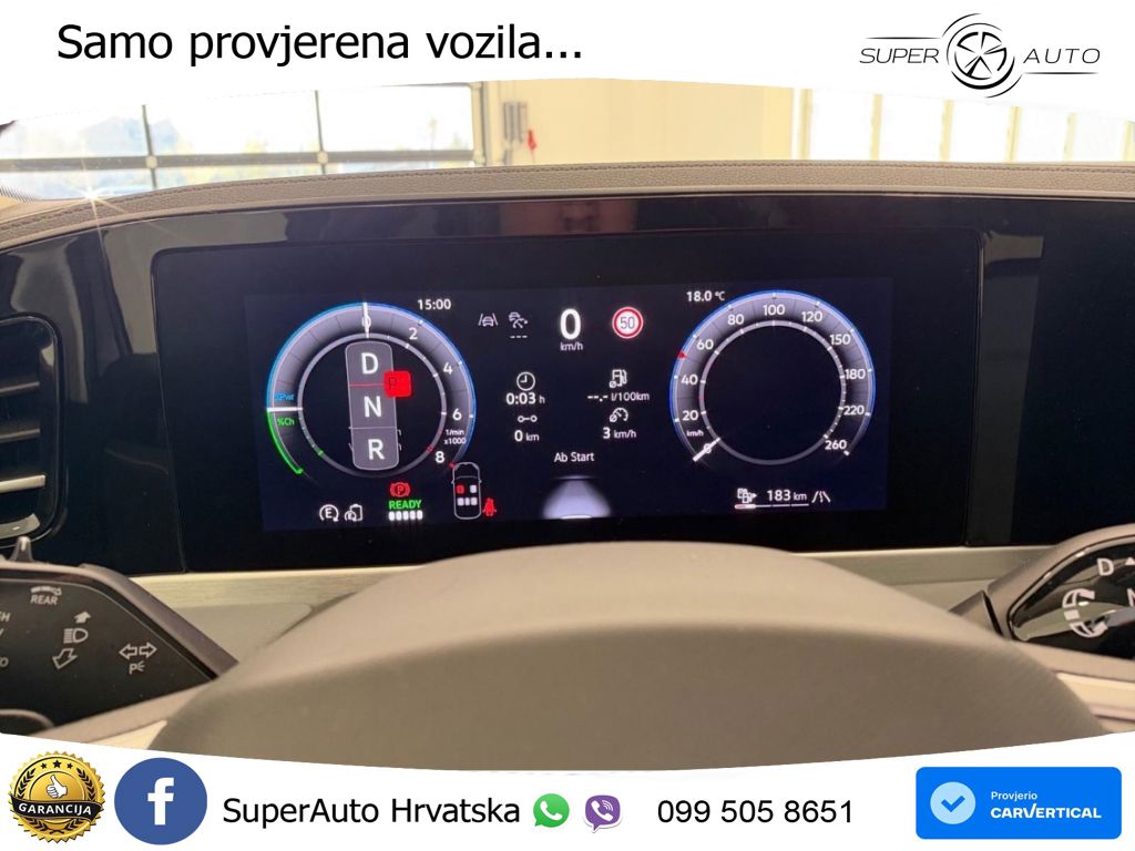 Volkswagen Passat Variant 1.5 TSI (204 KS) eHybrid DSG Elegance MATRIX+GR SJED+KAM