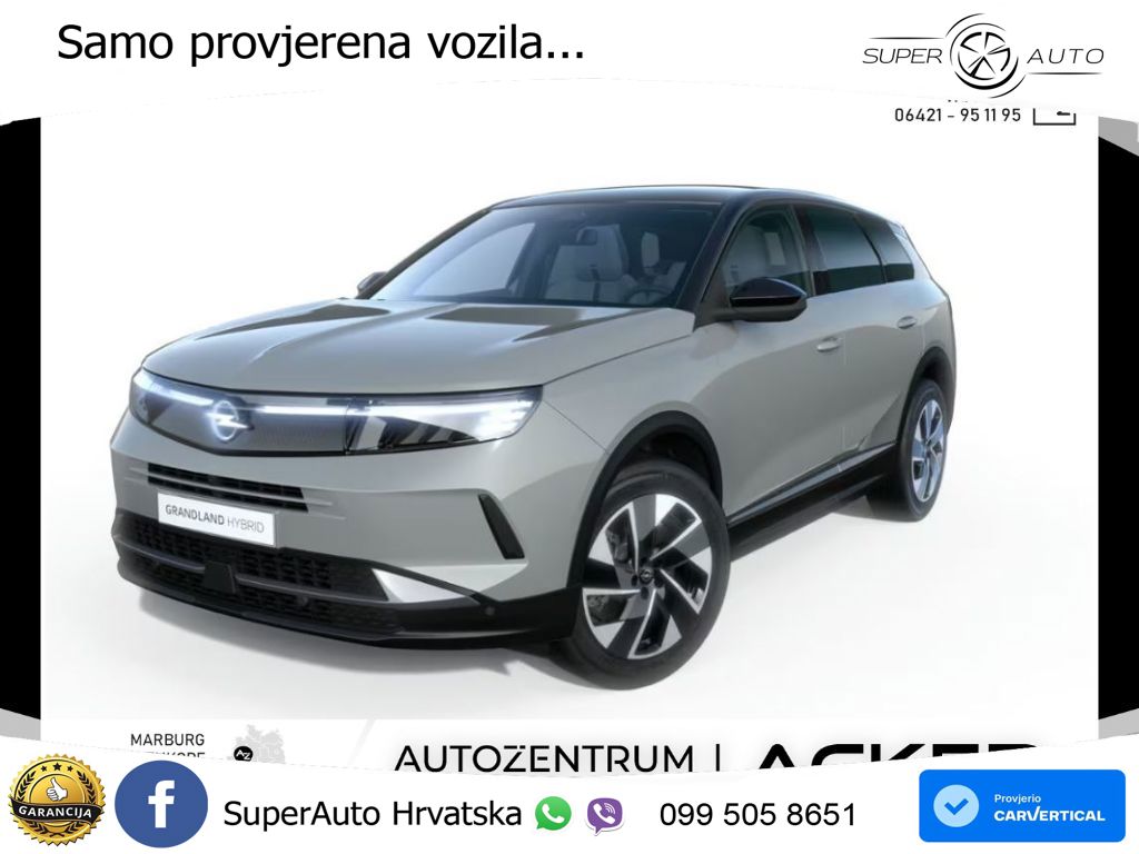 Opel Grandland 1.2 Turbo (145 KS) Hybrid eDCT GS LED+GR SJED+ACC