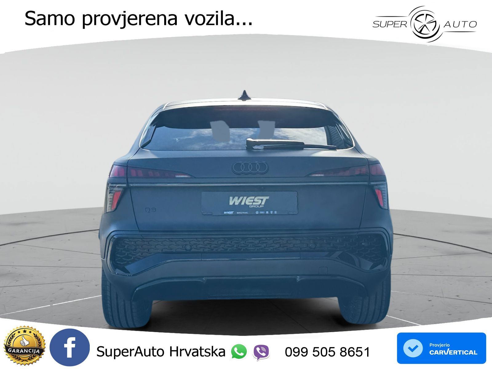 Audi Q3 III Sportback 1.5 TFSI (150 KS) S tronic S line LED+GR SJED+ACC