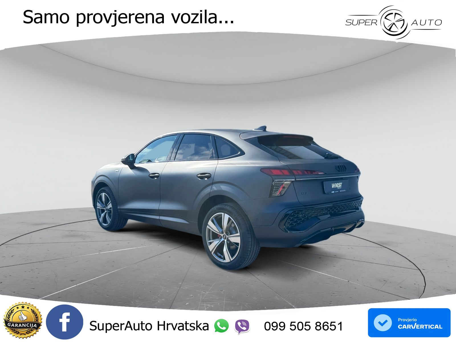 Audi Q3 III Sportback 1.5 TFSI (150 KS) S tronic S line LED+GR SJED+ACC