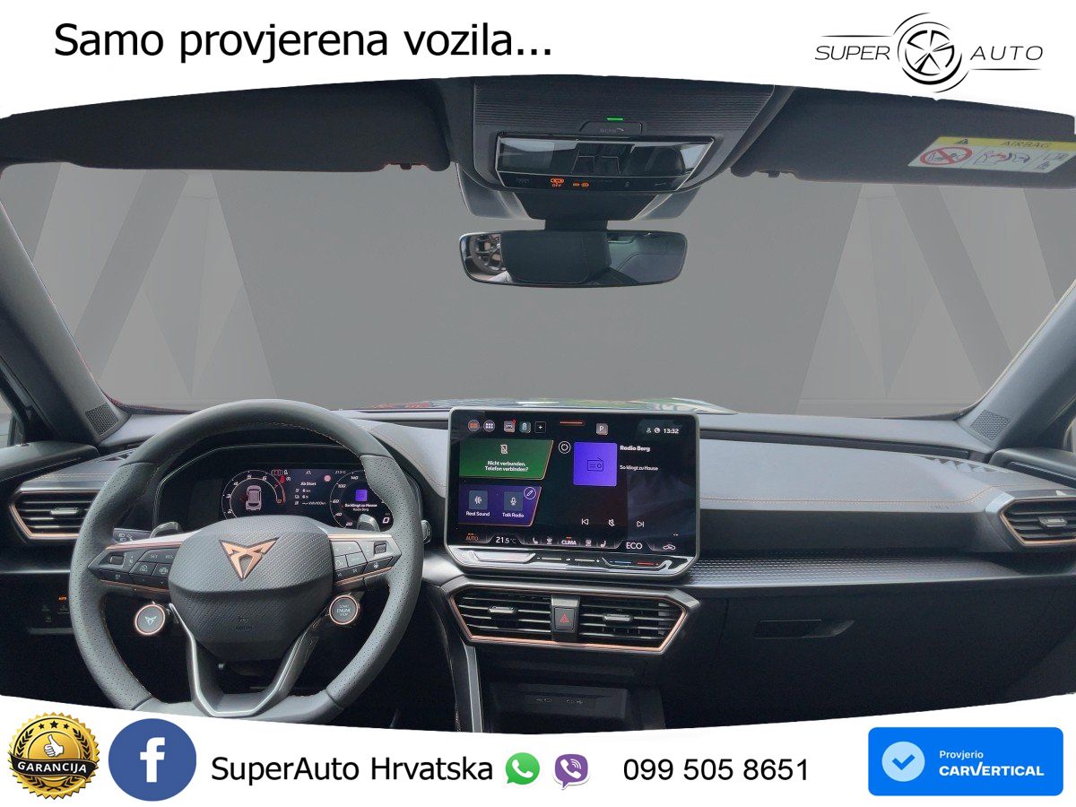 Cupra Formentor 1.5 TSI (204 KS) e-Hybrid DSG MATRIX+GR SJED+KAM