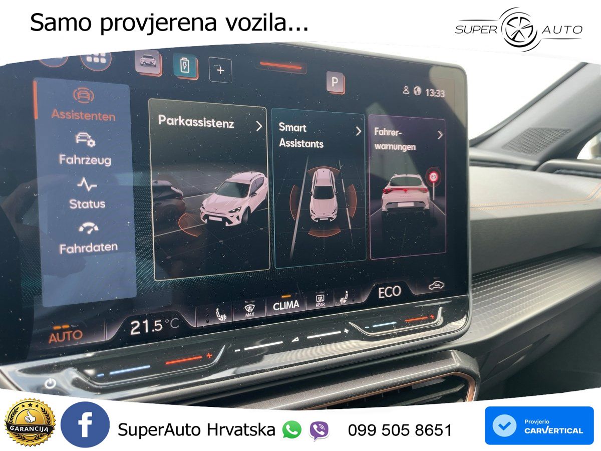 Cupra Formentor 1.5 TSI (204 KS) e-Hybrid DSG MATRIX+GR SJED+KAM