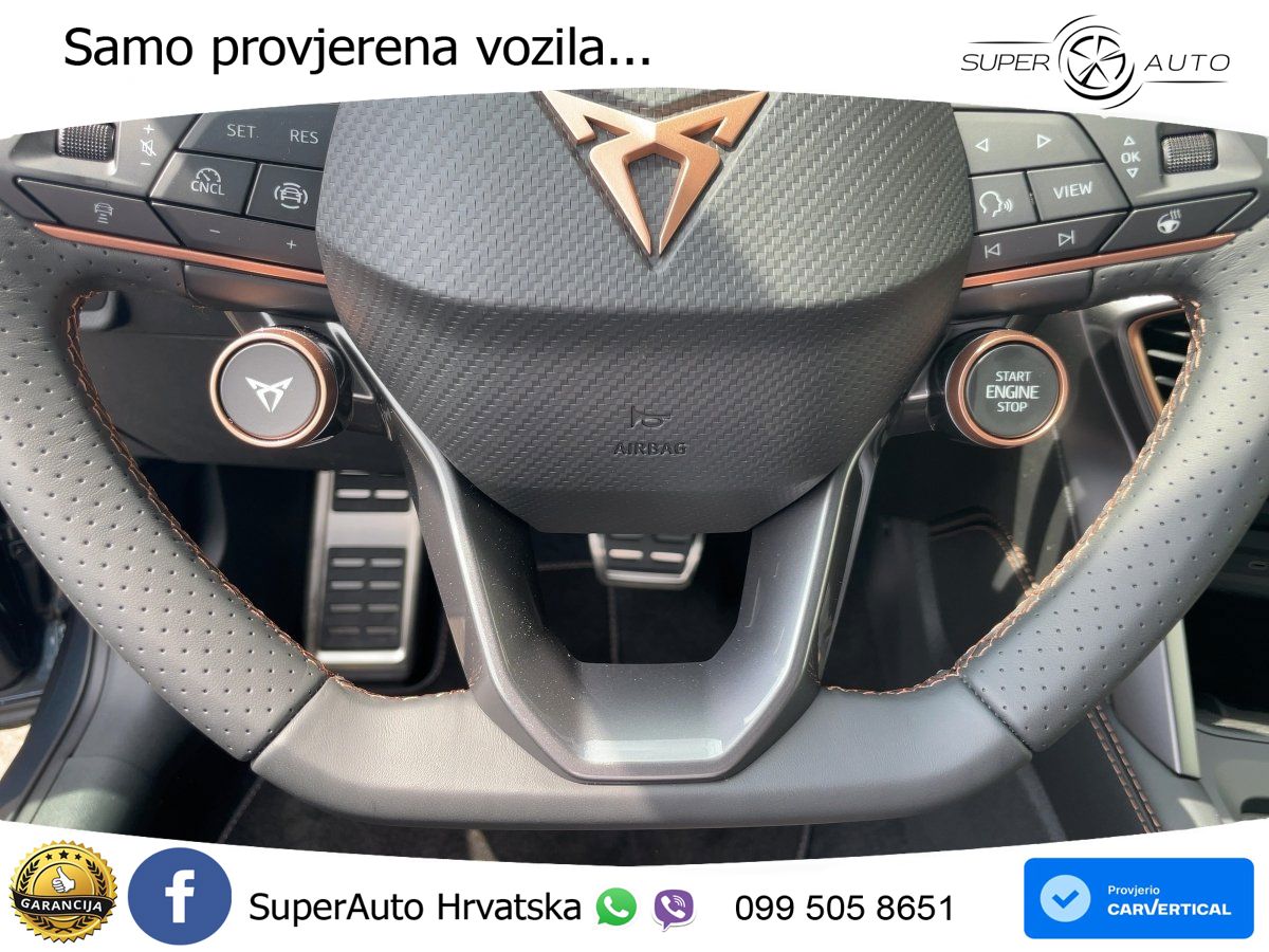 Cupra Formentor 1.5 TSI (204 KS) e-Hybrid DSG MATRIX+GR SJED+KAM