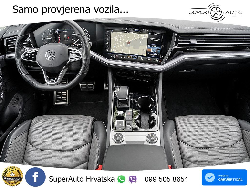 Volkswagen Touareg 3.0 V6 TDI (286 KS) 4MOTION Tiptronic R-Line LED+GR SJED+ACC