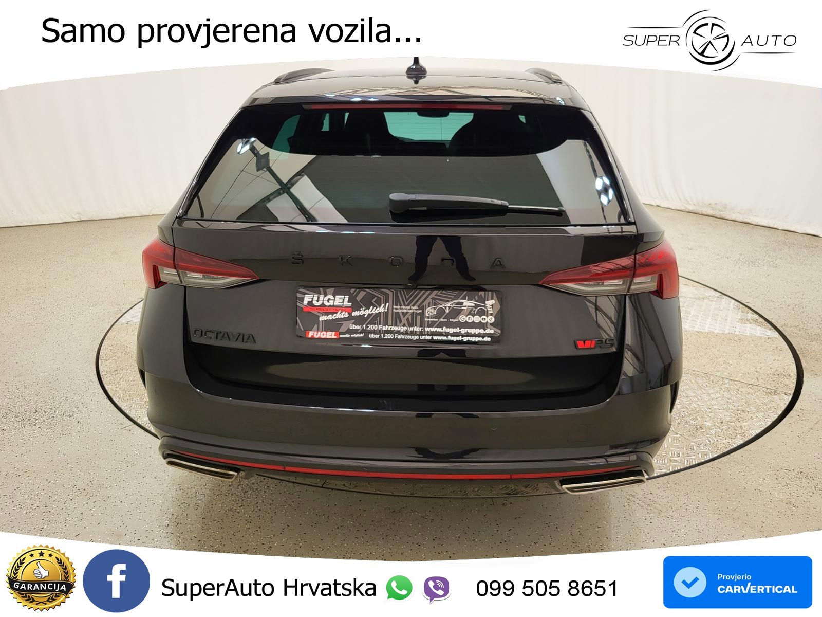 Škoda Octavia Combi RS 2.0 TDI (200 KS) 4x4 DSG LED+GR SJED+ACC
