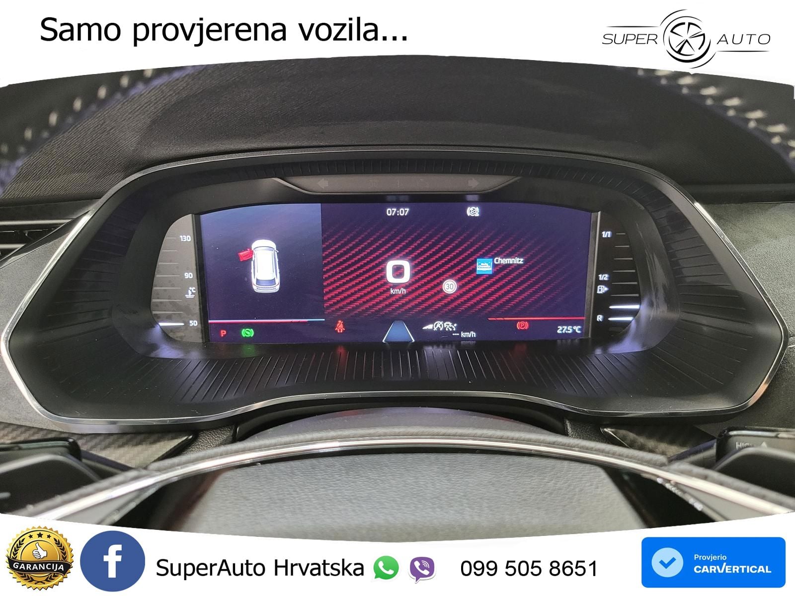 Škoda Octavia Combi RS 2.0 TDI (200 KS) 4x4 DSG LED+GR SJED+ACC