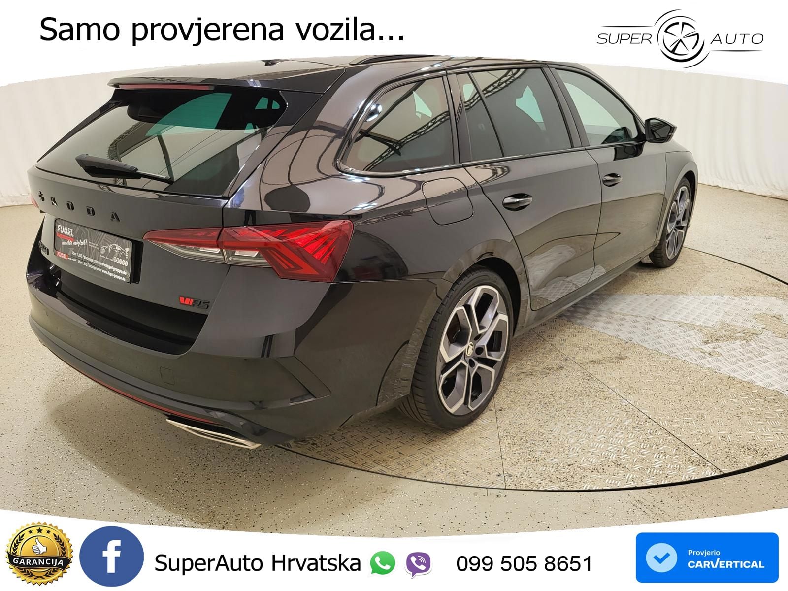 Škoda Octavia Combi RS 2.0 TDI (200 KS) 4x4 DSG LED+GR SJED+ACC