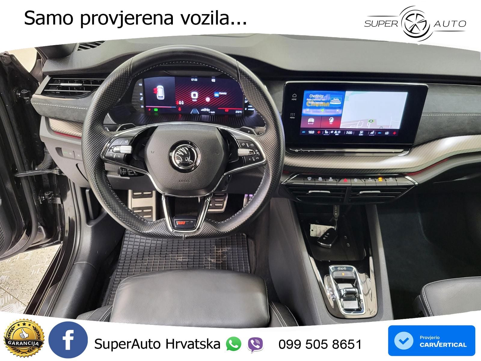 Škoda Octavia Combi RS 2.0 TDI (200 KS) 4x4 DSG LED+GR SJED+ACC