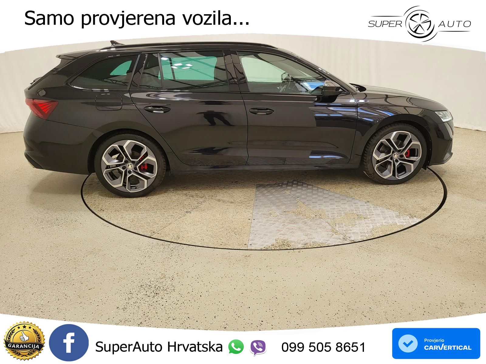 Škoda Octavia Combi RS 2.0 TDI (200 KS) 4x4 DSG LED+GR SJED+ACC