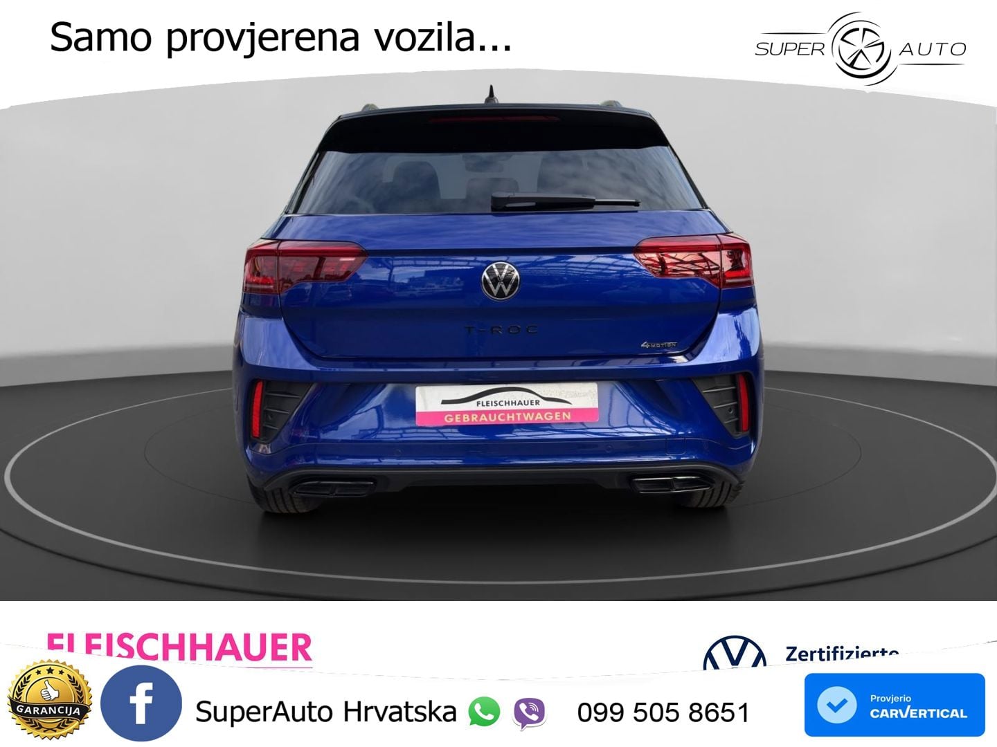 Volkswagen T-Roc I 2.0 TSI (190 KS) 4M DSG MATRIX+GR SJED+KAM