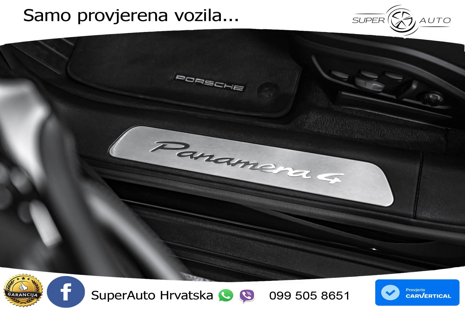 Porsche Panamera 4 2.9 V6 (353 KS) PDK ZRAČNI+ACC+GR SJED+360+PANO