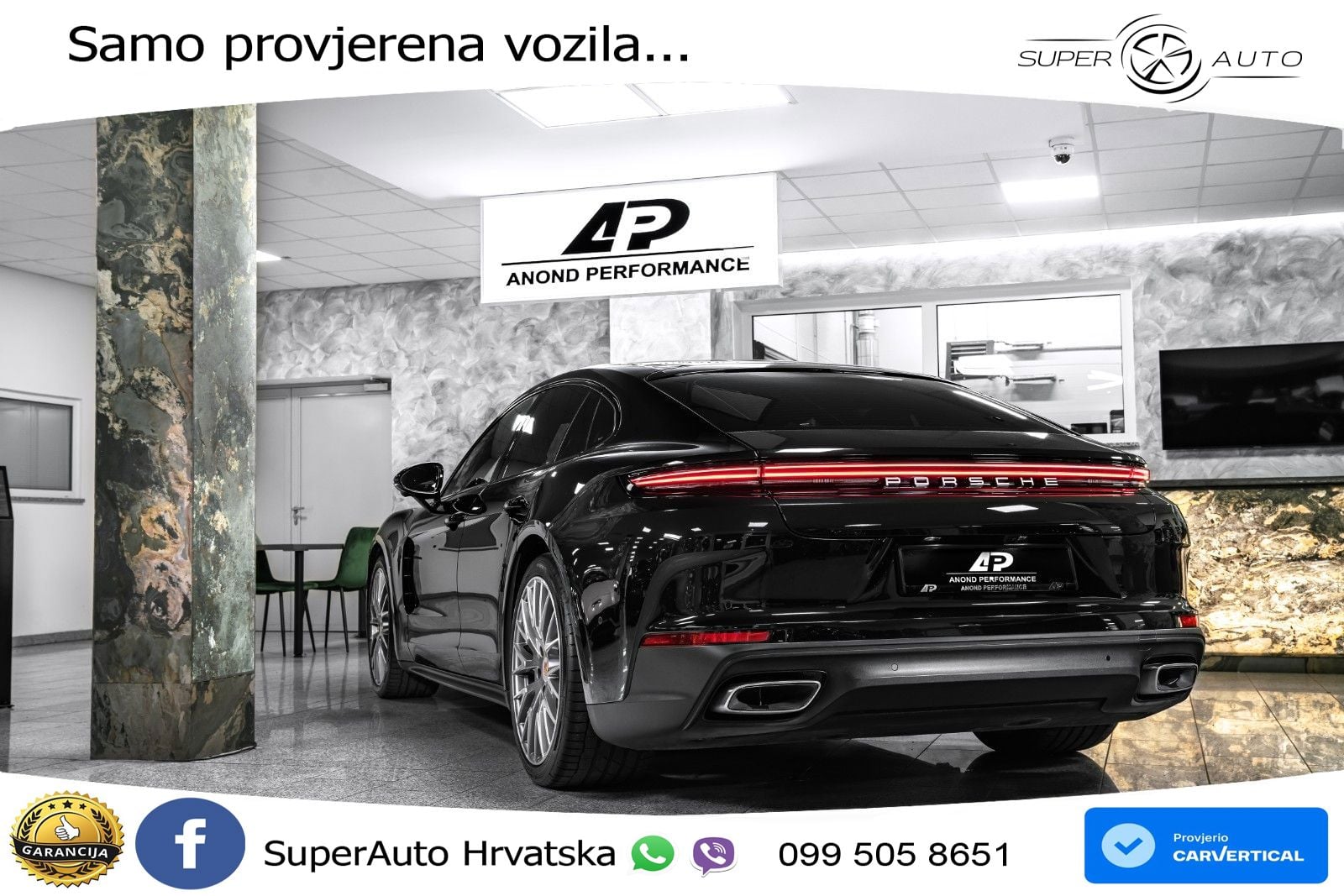 Porsche Panamera 4 2.9 V6 (353 KS) PDK ZRAČNI+ACC+GR SJED+360+PANO