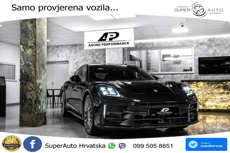 Porsche Panamera 4 2.9 V6 (353 KS) PDK ZRAČNI+ACC+GR SJED+360+PANO