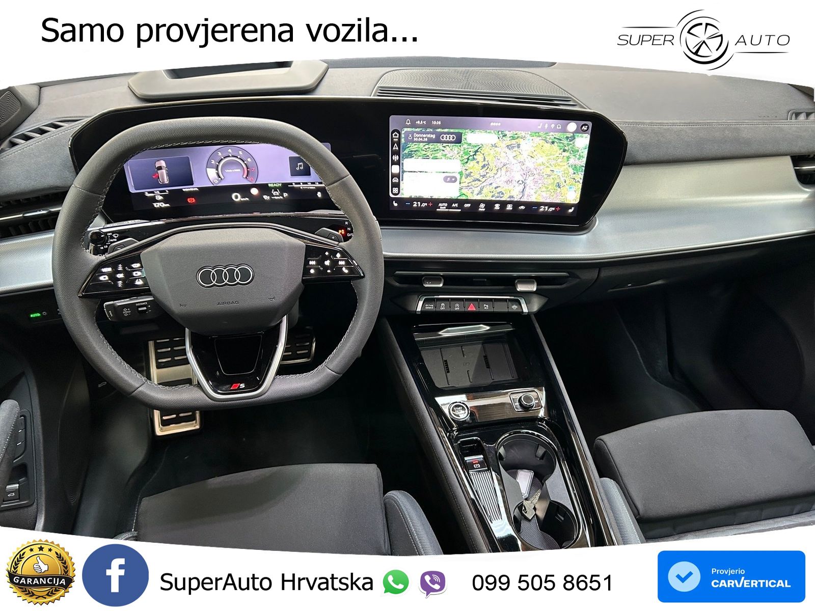 Audi Q3 2.0 TFSI (265 KS) quattro S tronic ZRAČNI+ACC+GR SJED+KAM+PANO