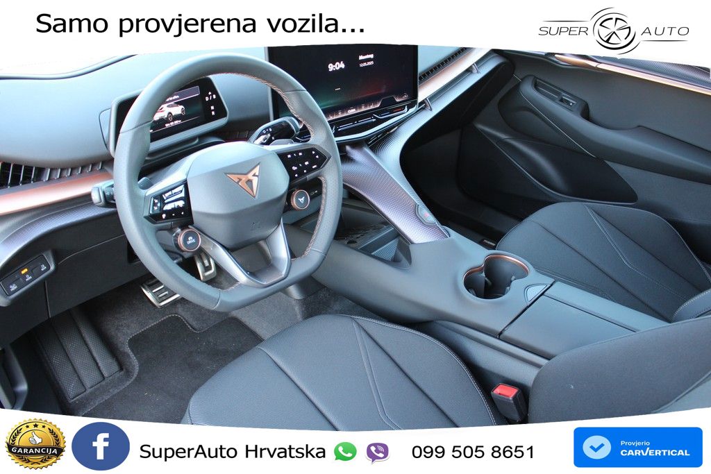 Cupra Tavascan 82 kWh (340 KS)  4WD VZ MATRIX+GR SJED+KAM