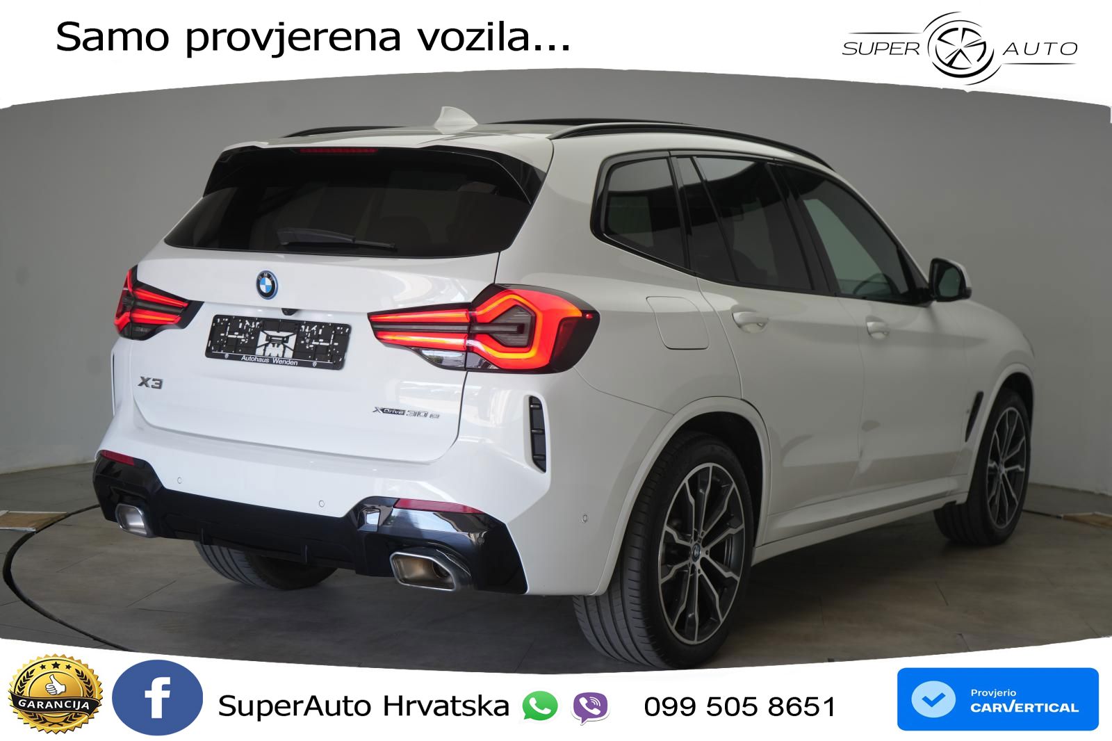 BMW X3 30e xDrive Steptronic M Sport LED+GR SJED+ACC