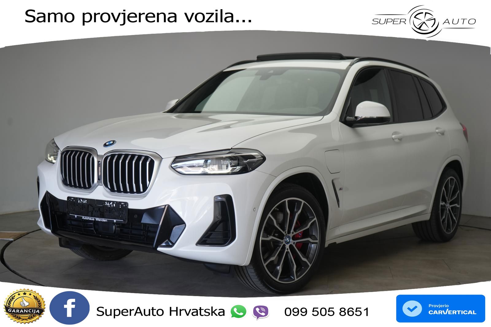 BMW X3 30e xDrive Steptronic M Sport LED+GR SJED+ACC