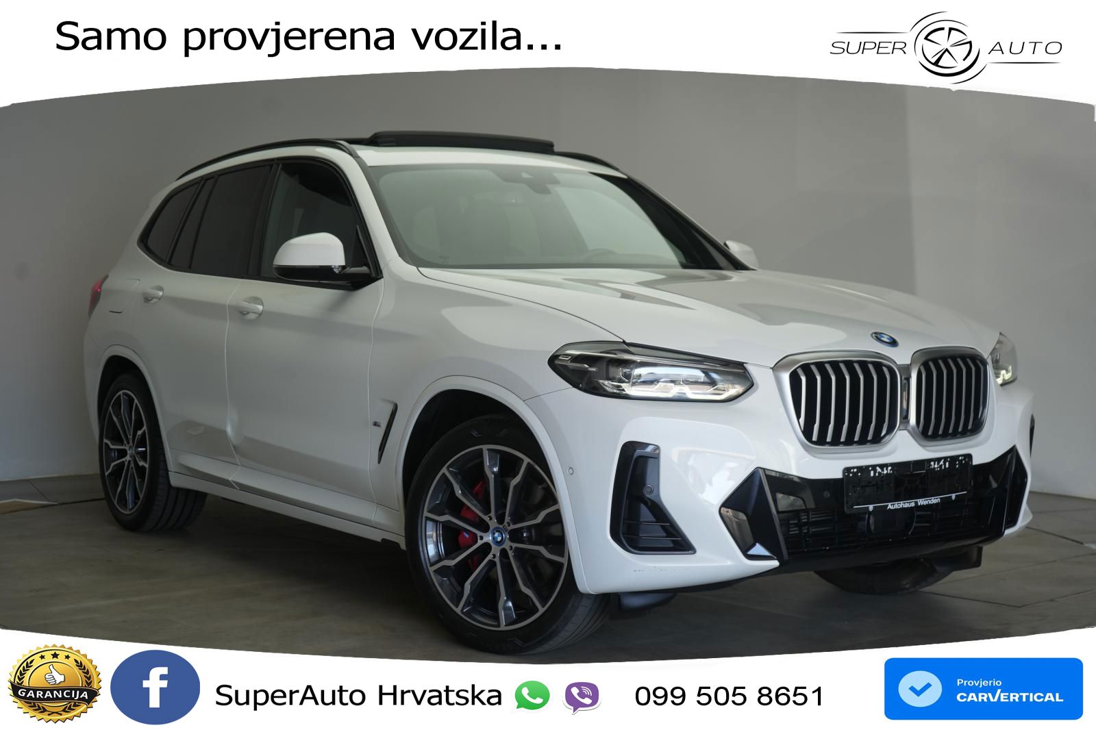 BMW X3 30e xDrive Steptronic M Sport LED+GR SJED+ACC