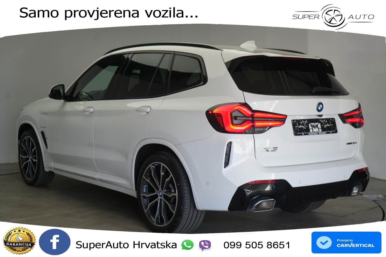 BMW X3 30e xDrive Steptronic M Sport LED+GR SJED+ACC