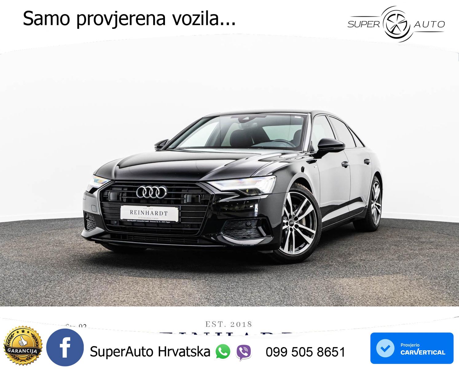 Audi A6 45 TFSI (265 KS) S tronic S line LED+GR SJED+ACC