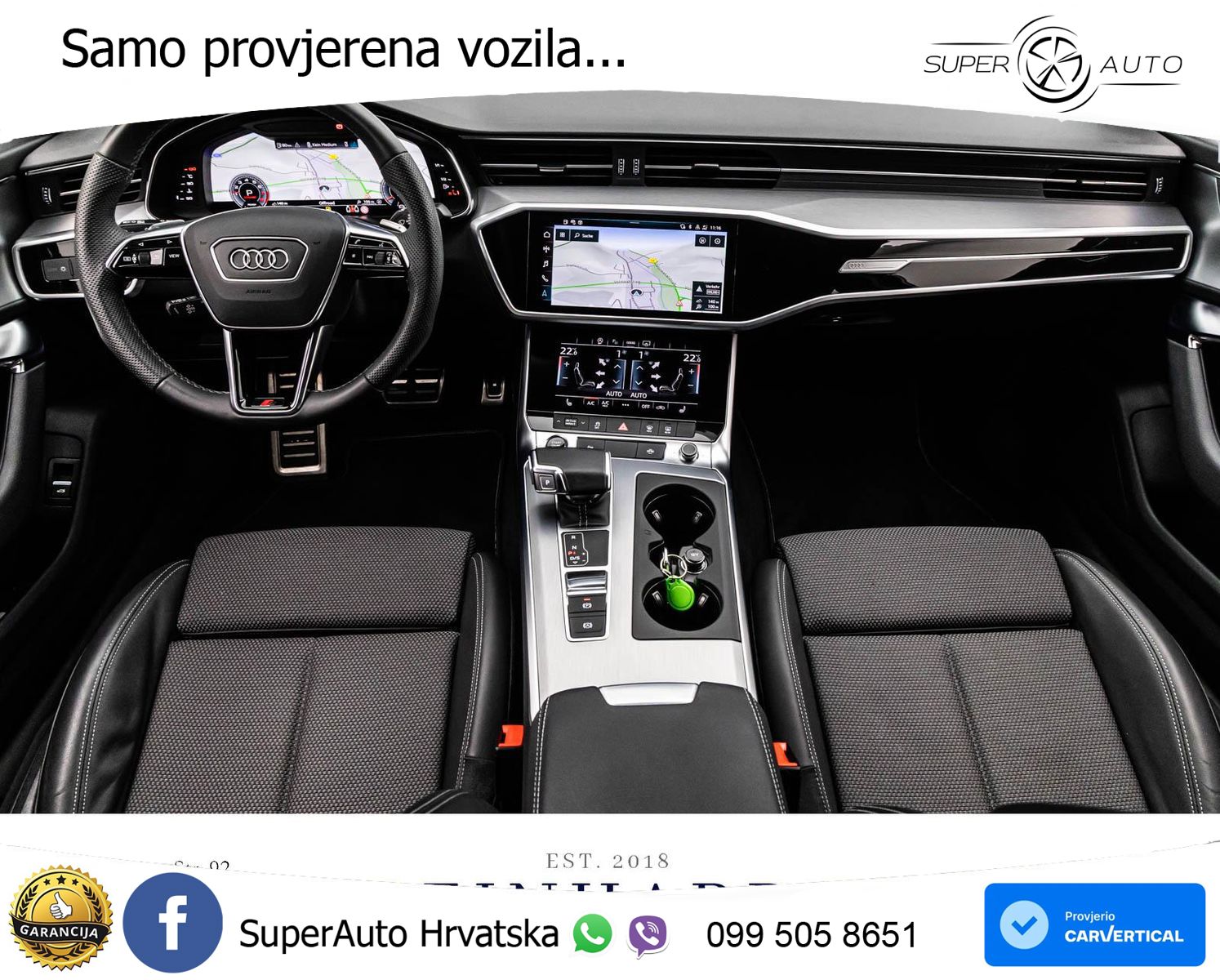 Audi A6 45 TFSI (265 KS) S tronic S line LED+GR SJED+ACC