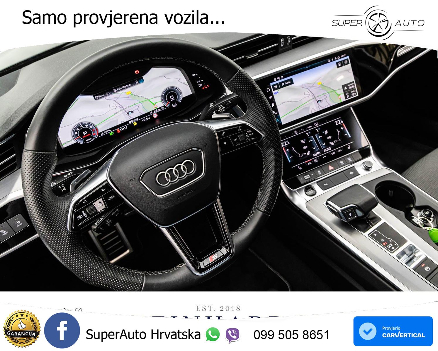 Audi A6 45 TFSI (265 KS) S tronic S line LED+GR SJED+ACC