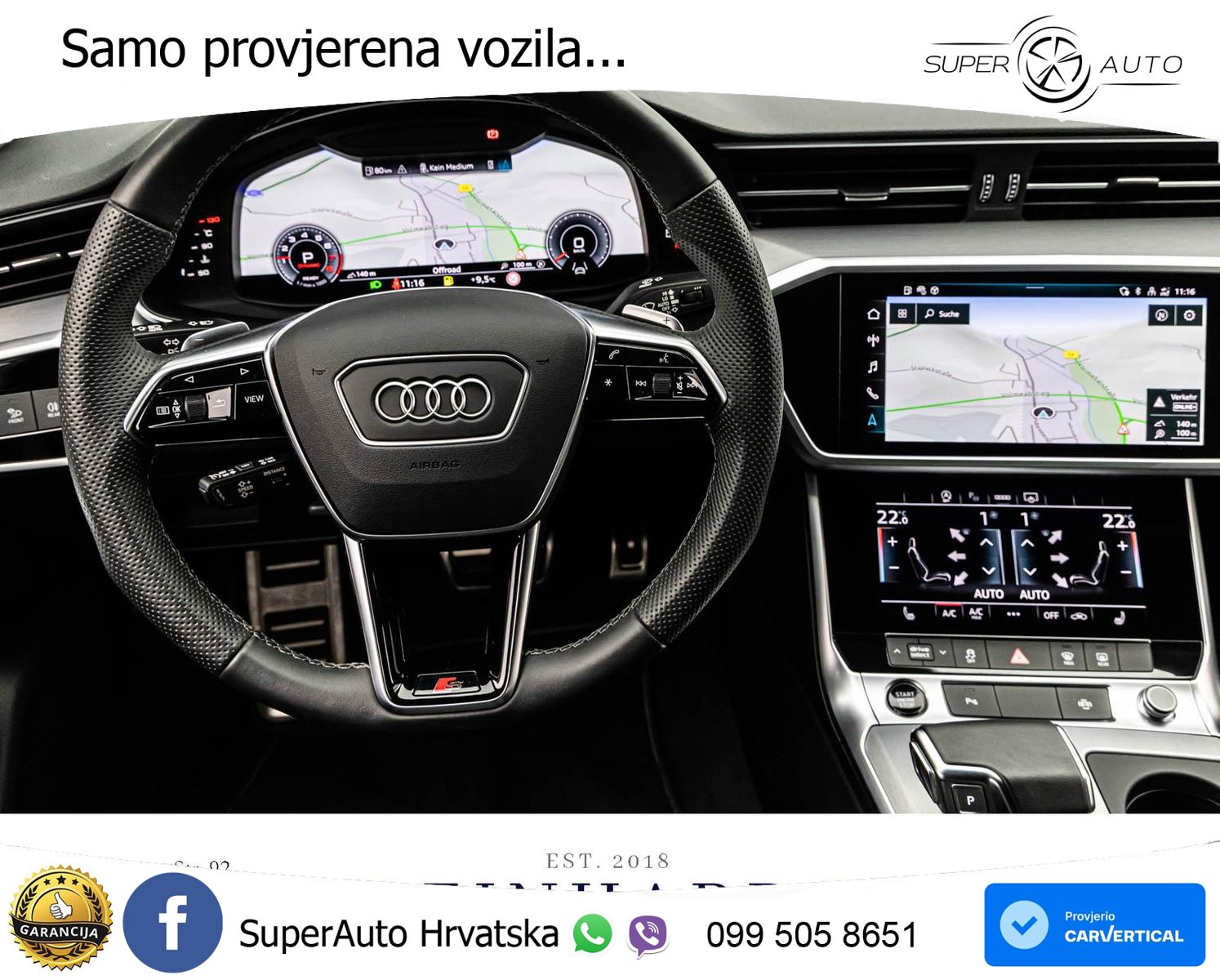Audi A6 45 TFSI (265 KS) S tronic S line LED+GR SJED+ACC