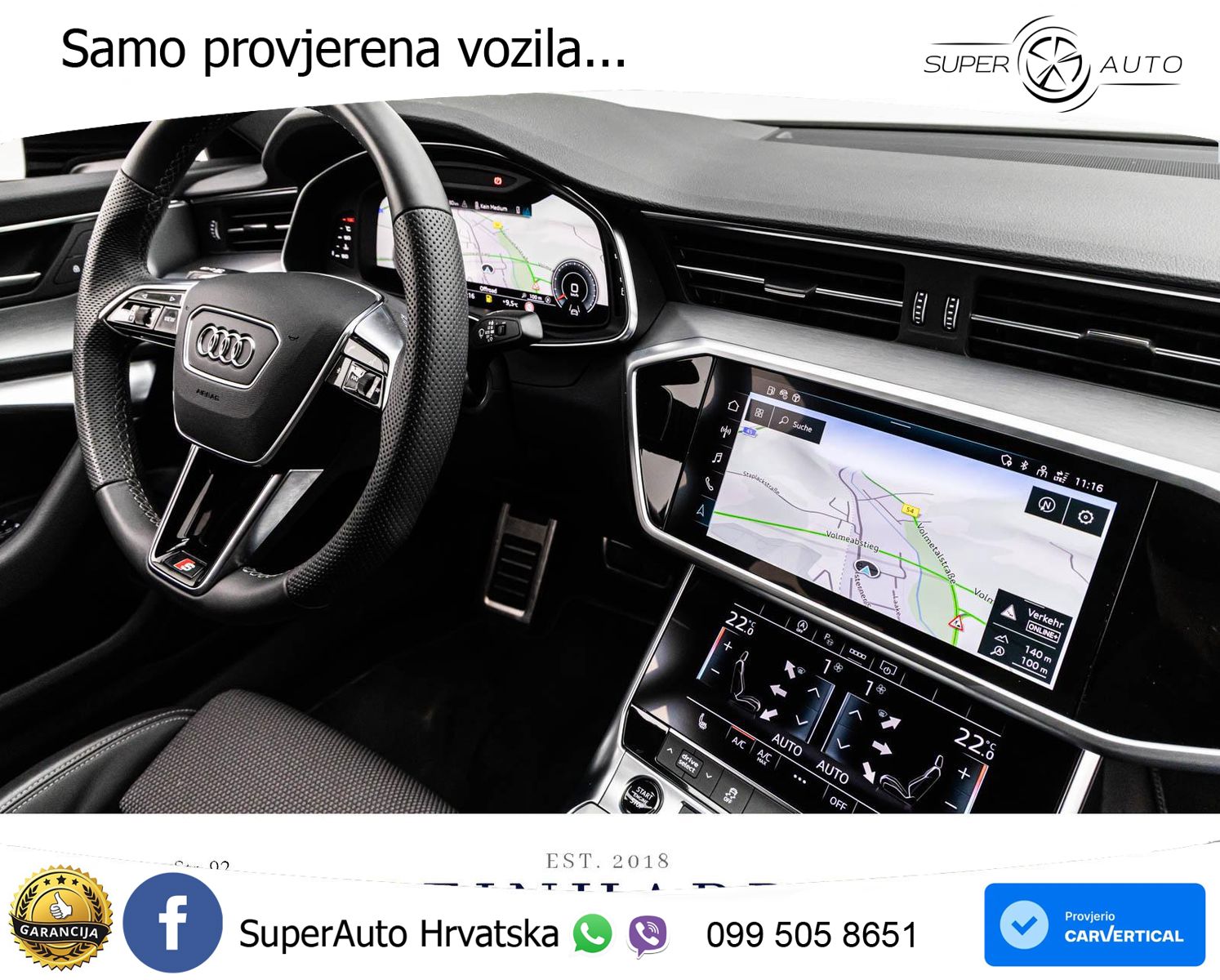 Audi A6 45 TFSI (265 KS) S tronic S line LED+GR SJED+ACC
