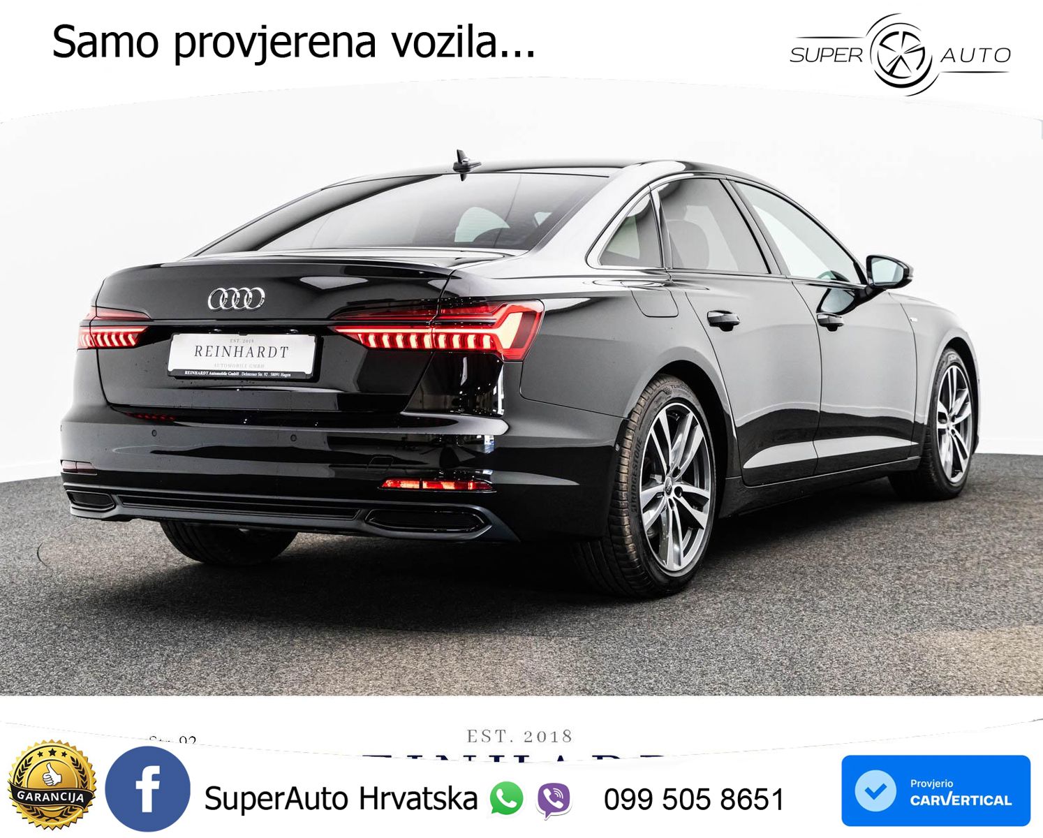 Audi A6 45 TFSI (265 KS) S tronic S line LED+GR SJED+ACC