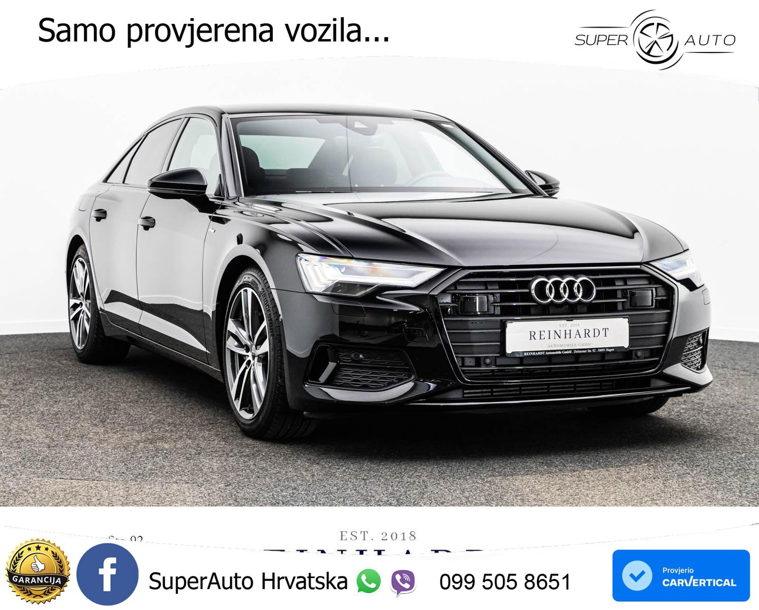 Audi A6 45 TFSI (265 KS) S tronic S line LED+GR SJED+ACC