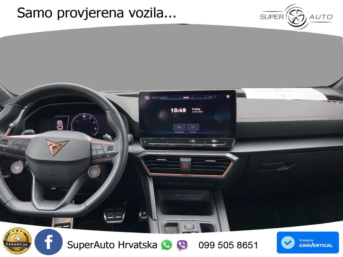 Cupra Formentor 1.4 TSI (245 KS) e-Hybrid DSG VZ MATRIX+GR SJED+KAM