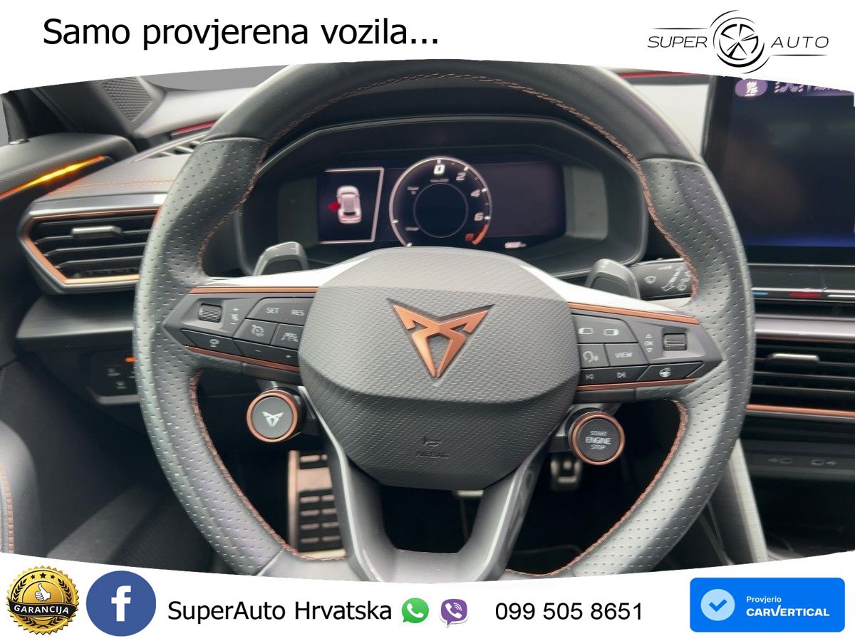 Cupra Formentor 1.4 TSI (245 KS) e-Hybrid DSG VZ MATRIX+GR SJED+KAM