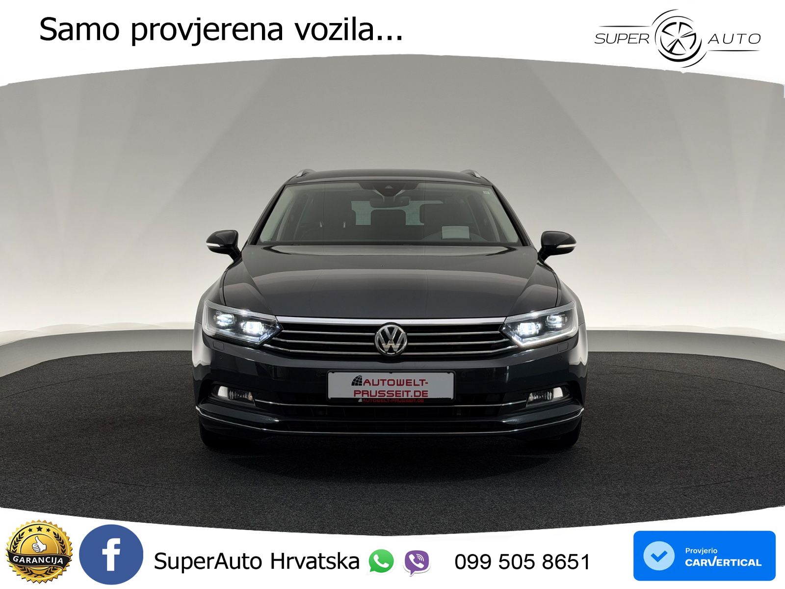 Volkswagen Passat Variant 2.0 TDI (190 KS) DSG R-Line LED+GR SJED+ACC