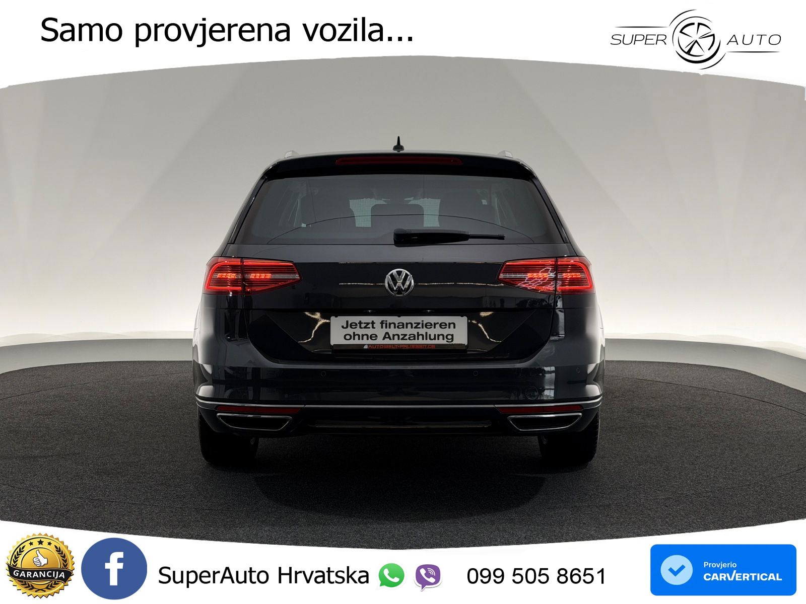 Volkswagen Passat Variant 2.0 TDI (190 KS) DSG R-Line LED+GR SJED+ACC