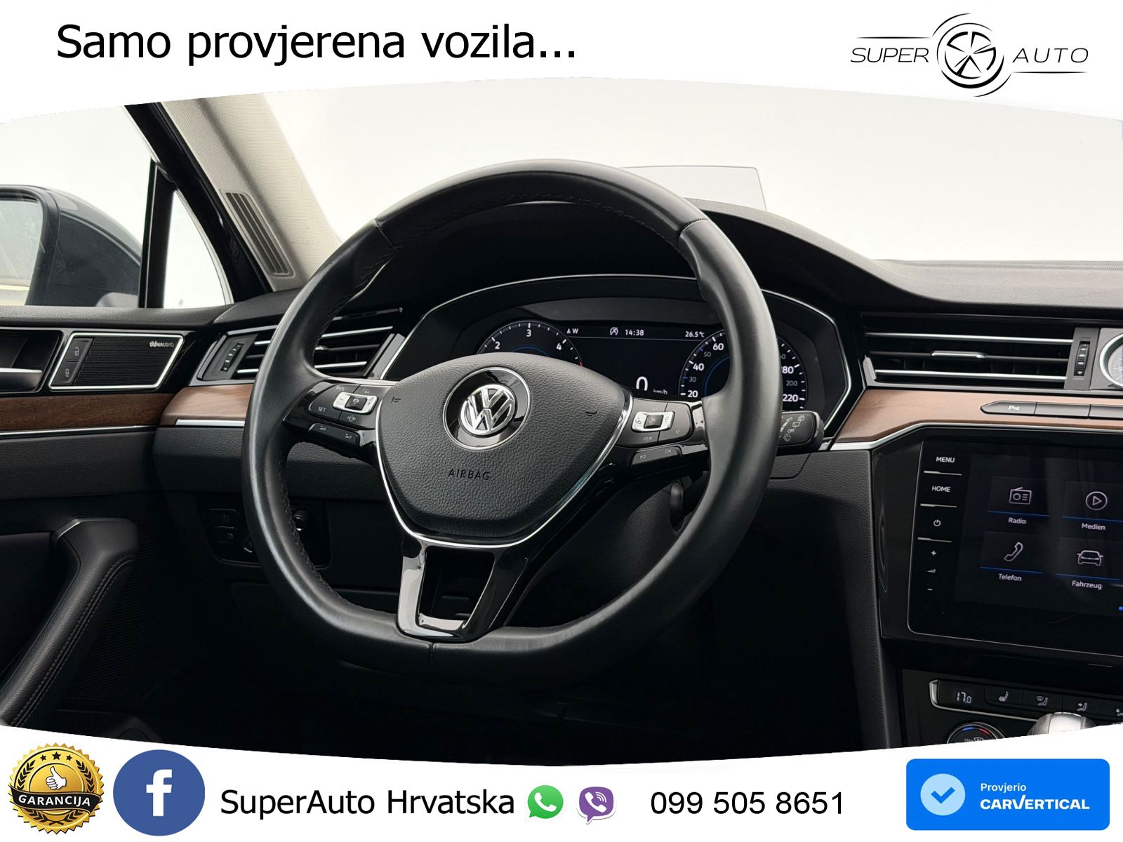 Volkswagen Passat Variant 2.0 TDI (190 KS) DSG R-Line LED+GR SJED+ACC