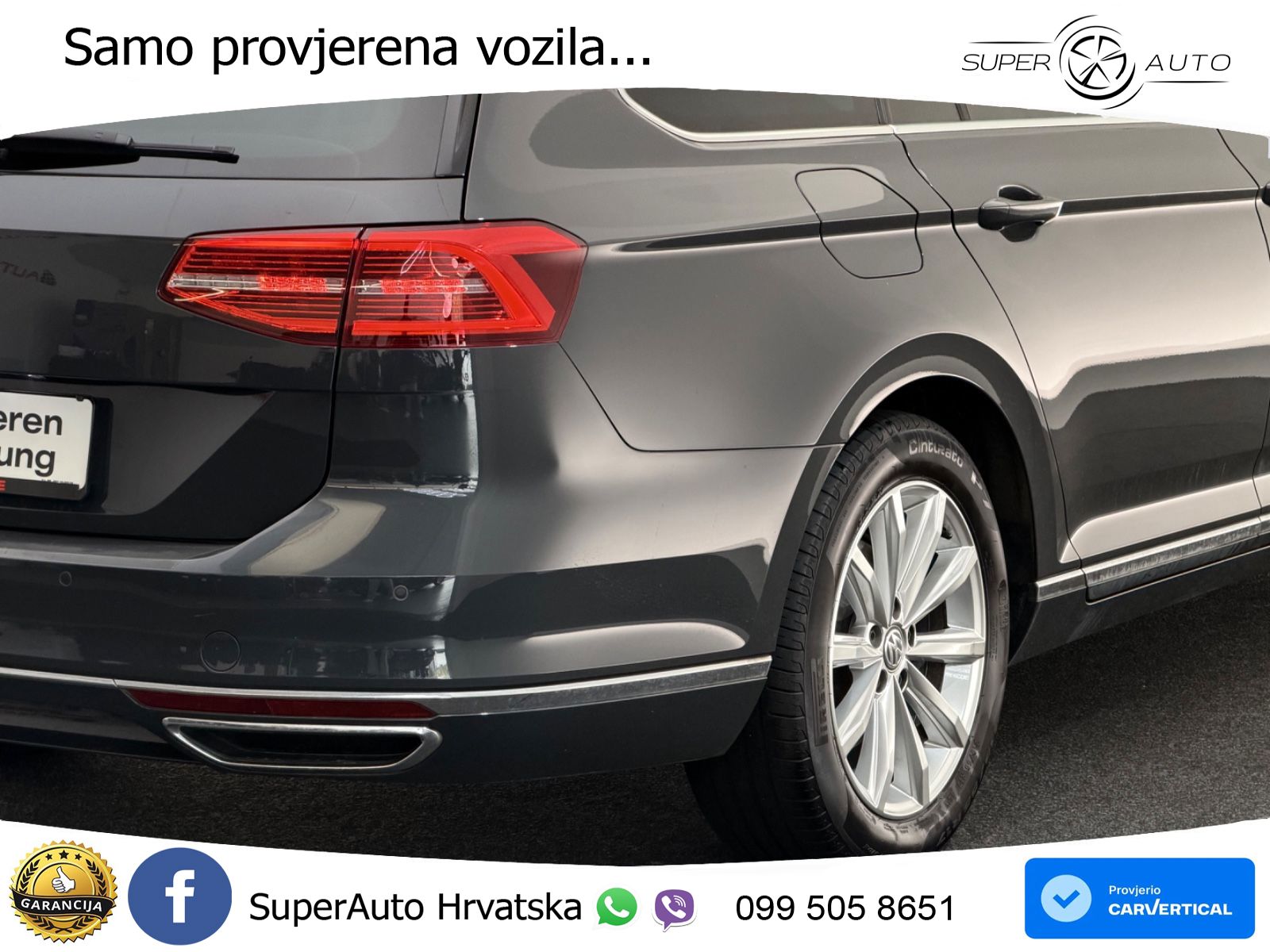Volkswagen Passat Variant 2.0 TDI (190 KS) DSG R-Line LED+GR SJED+ACC