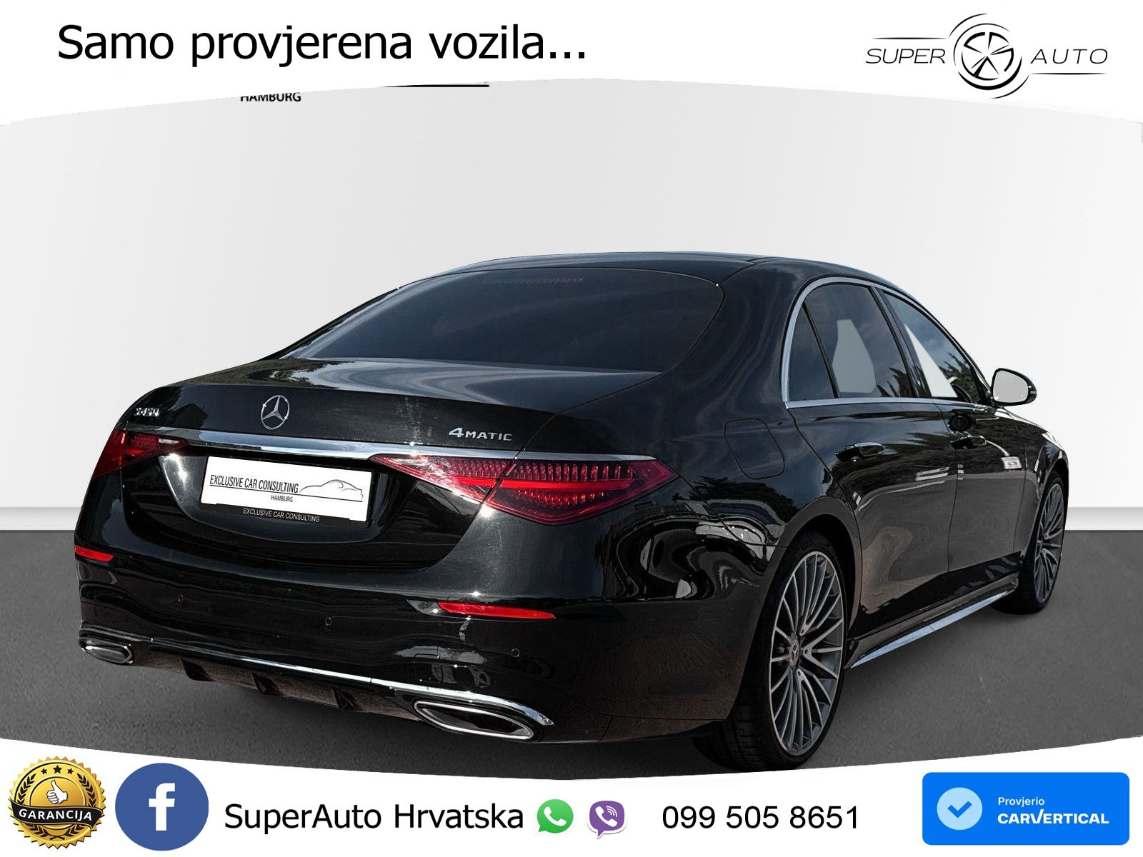Mercedes S 450 (381 KS) EQ Boost 4MATIC 9G-TRONIC LED+GR SJED+ACC