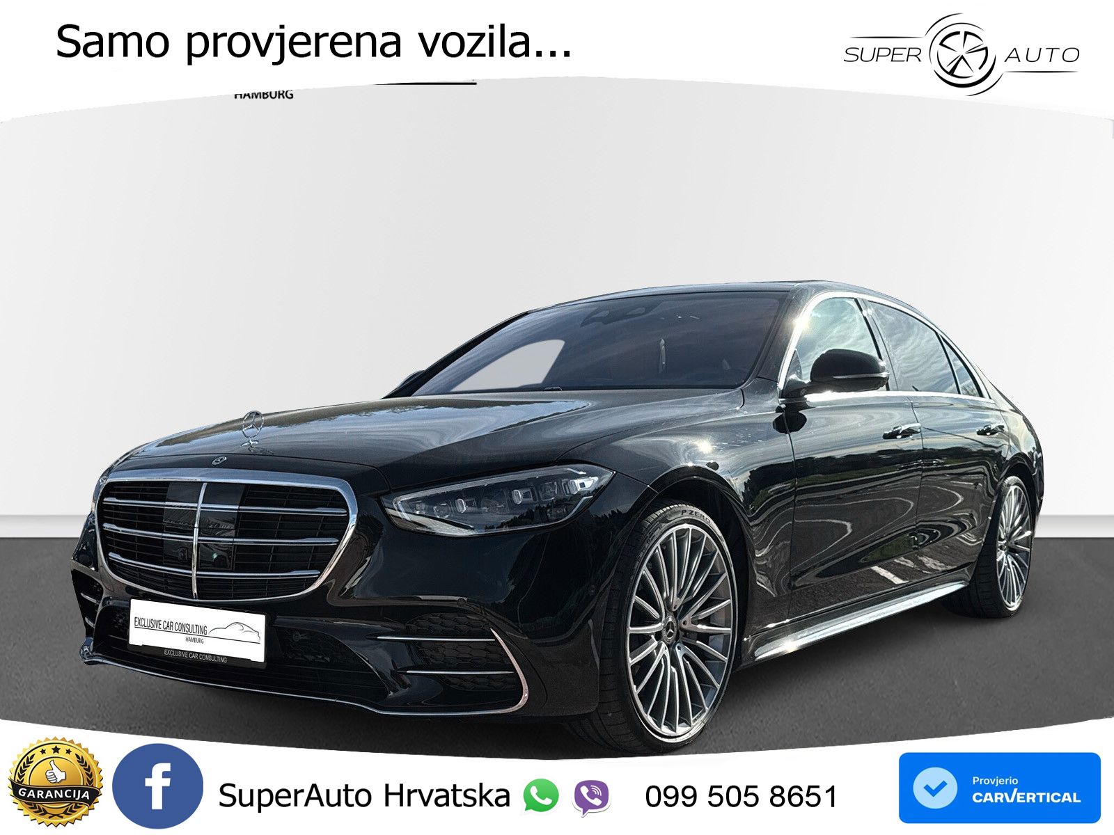 Mercedes S 450 (381 KS) EQ Boost 4MATIC 9G-TRONIC LED+GR SJED+ACC