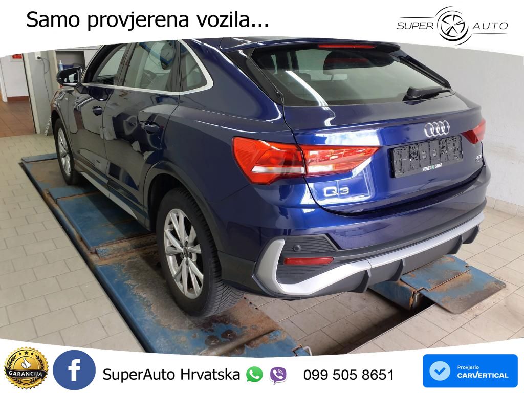 Audi Q3 Sportback 35 TDI (150 KS) quattro S tronic S line