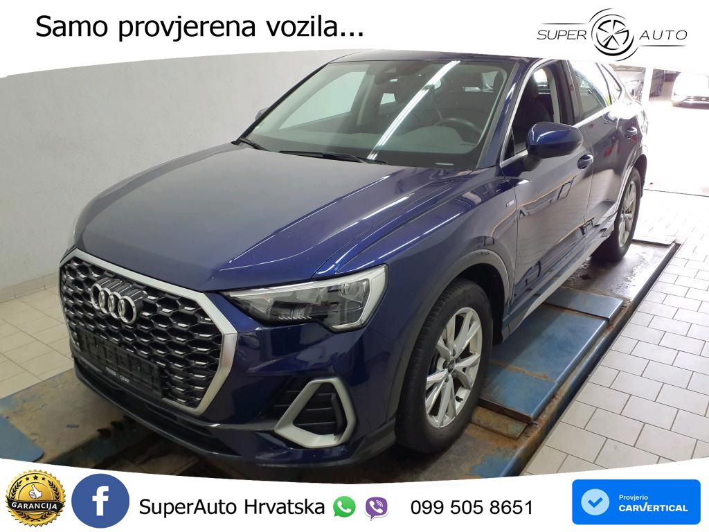 Audi Q3 Sportback 35 TDI (150 KS) quattro S tronic S line