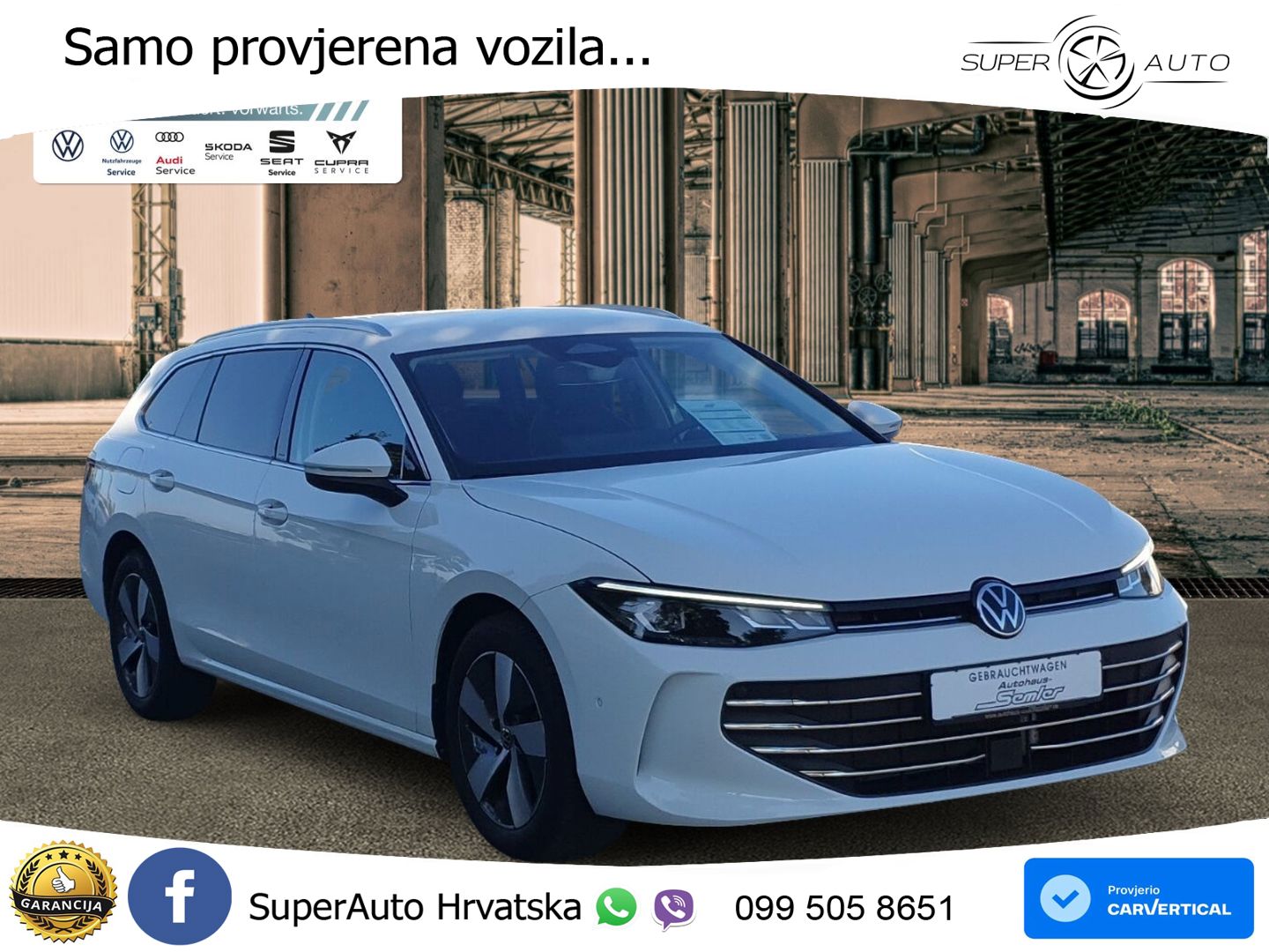 Volkswagen Passat Variant 1.5 eTSI (150 KS) DSG Business LED+GR SJED+ACC
