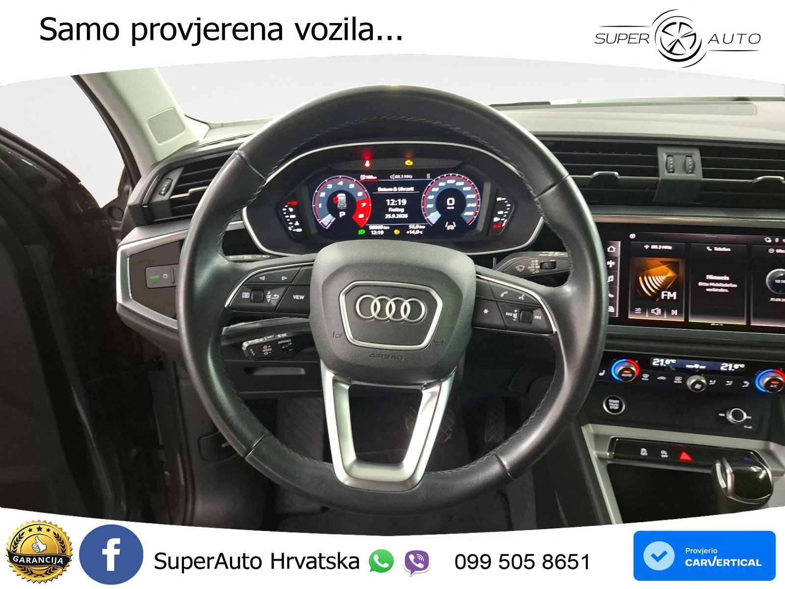 Audi Q3 35 TFSI (150 KS) S tronic advanced LED+GR SJED+ACC