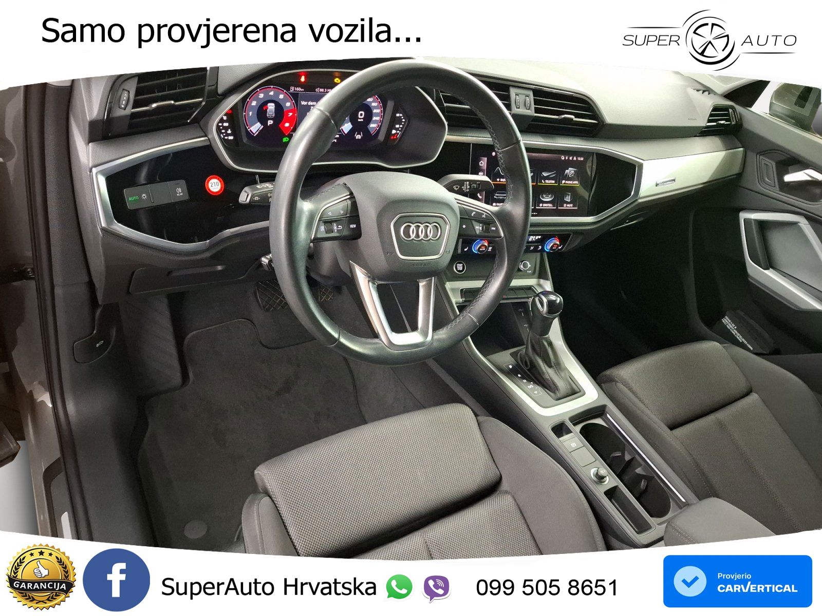 Audi Q3 35 TFSI (150 KS) S tronic advanced LED+GR SJED+ACC