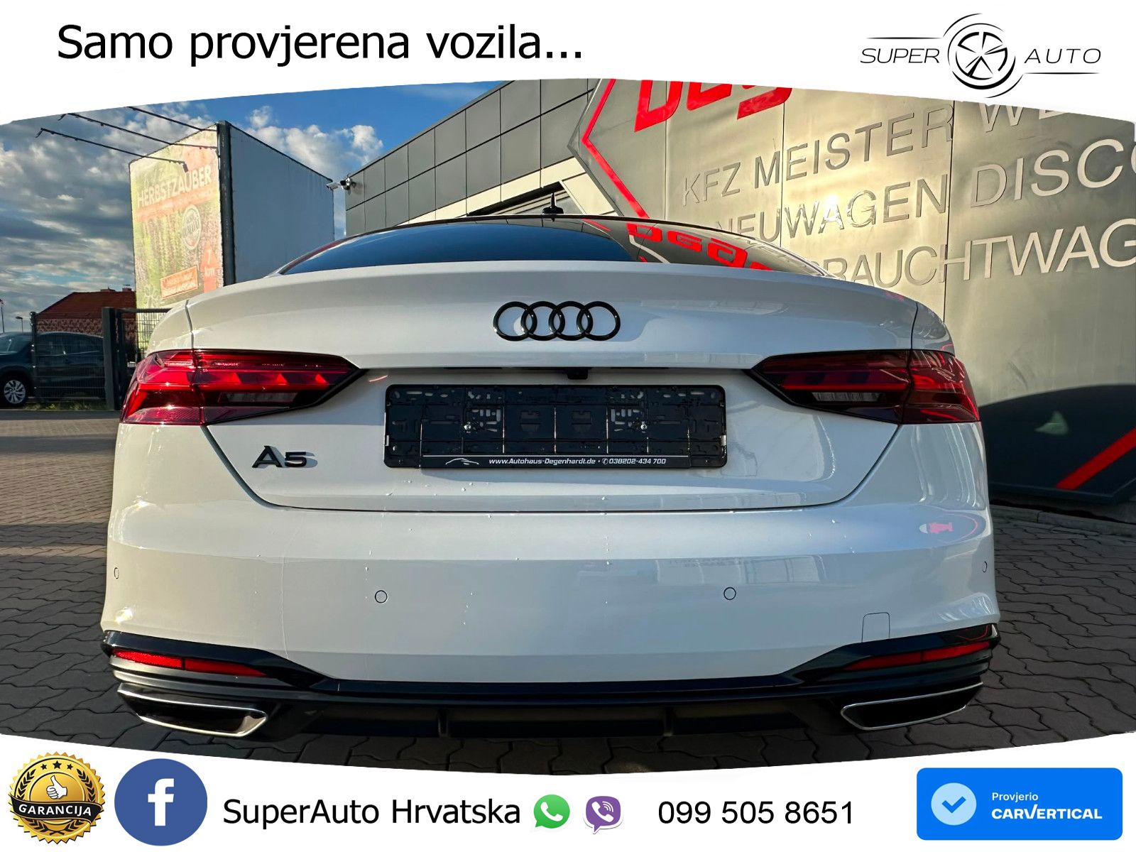 Audi A5 Sportback  40 TFSI (204 KS) S tronic S line
