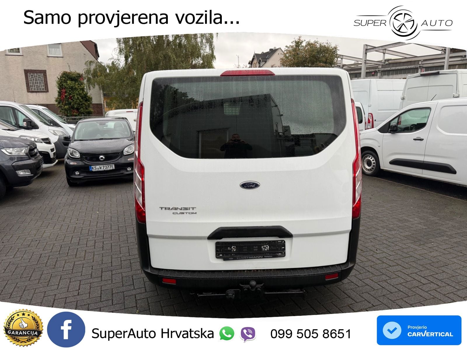 Ford Transit Custom 280 L1H1/Klima/AHK/PDC/ 105 KS