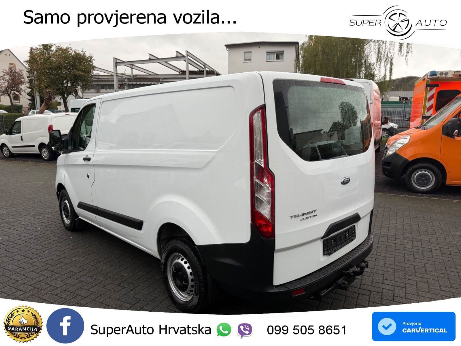 Ford Transit Custom 280 L1H1/Klima/AHK/PDC/ 105 KS