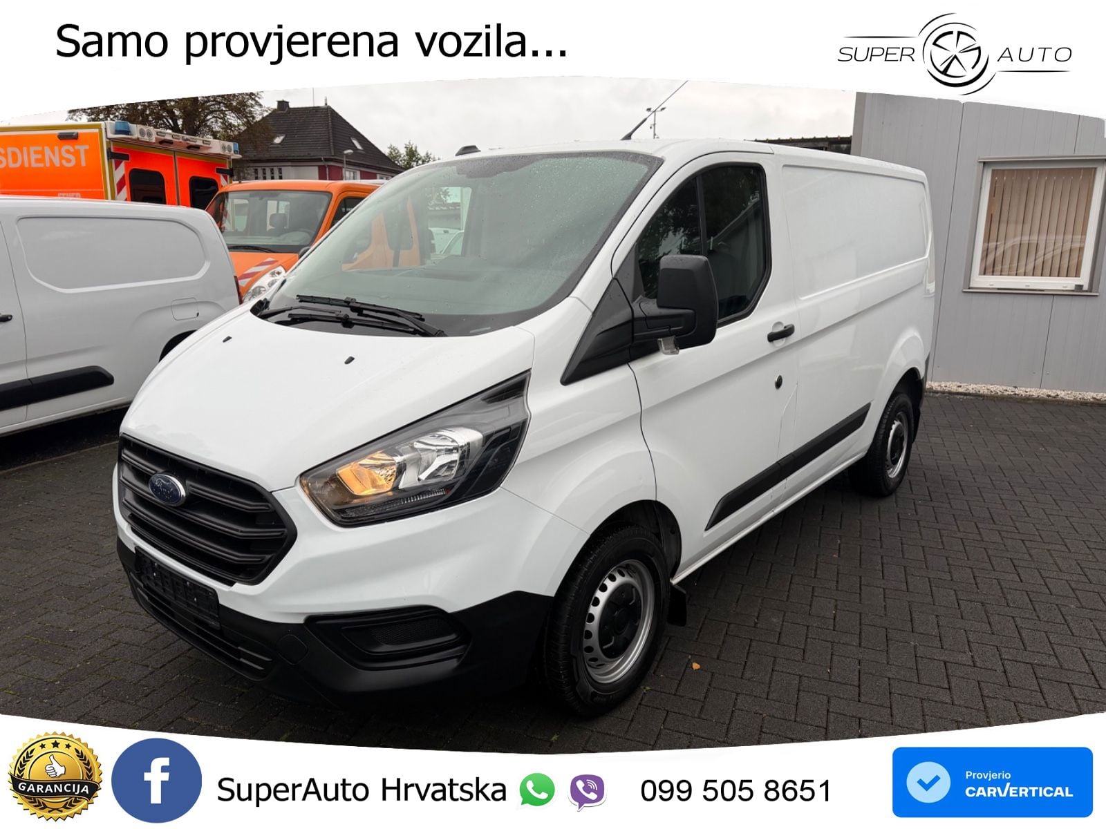 Ford Transit Custom 280 L1H1/Klima/AHK/PDC/ 105 KS