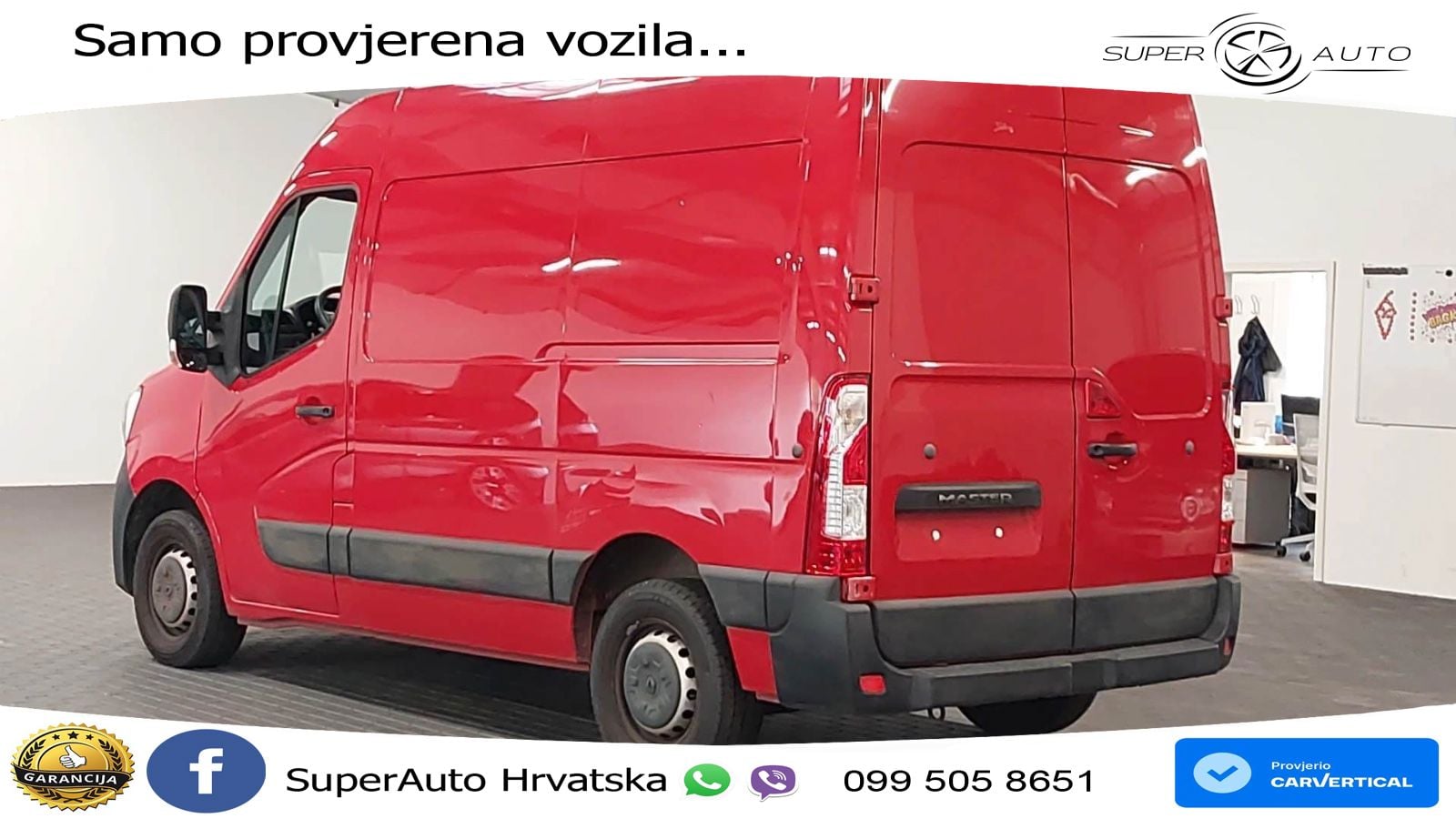 Renault Master III Kasten L1H2 3,3t Klima 4 Stk. vorh. 135 KS