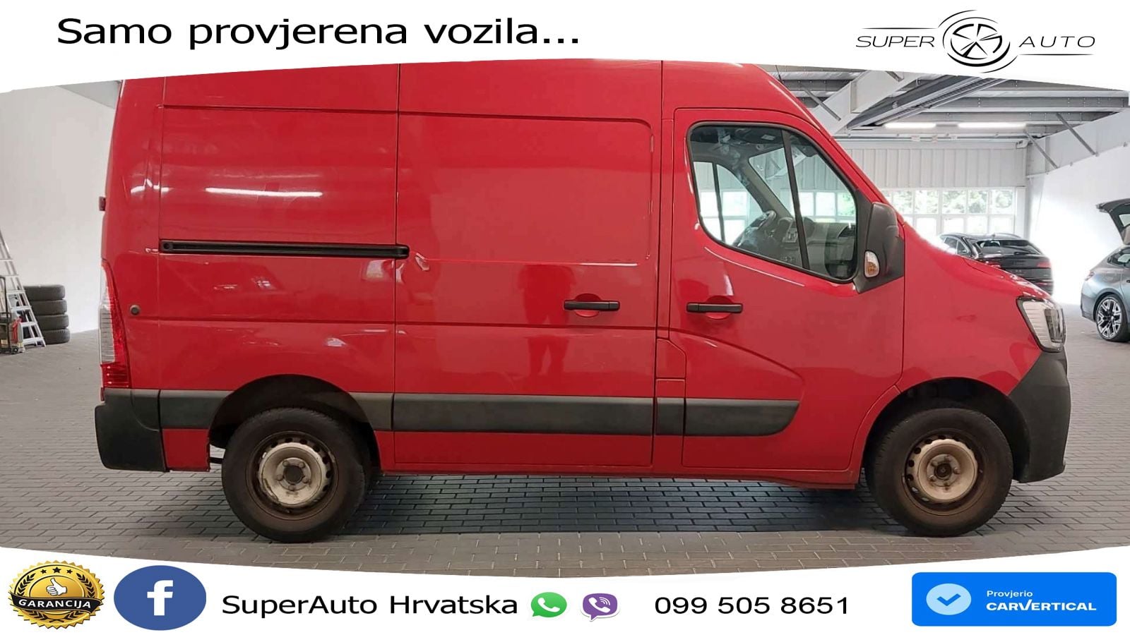 Renault Master III Kasten L1H2 3,3t Klima 4 Stk. vorh. 135 KS