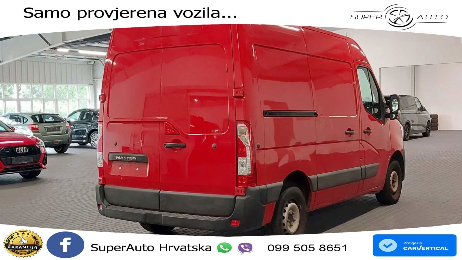 Renault Master III Kasten L1H2 3,3t Klima 4 Stk. vorh. 135 KS